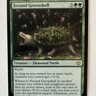 MTG Bloomburrow Fecund Greenshell