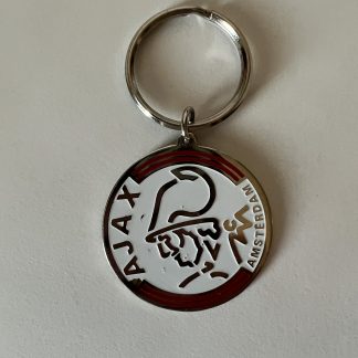 Ajax football club logo keychain