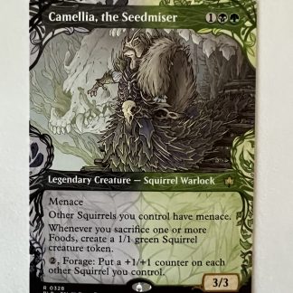 MTG Bloomburrow Camellia, the Seedmiser showcase