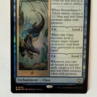 MTG Bloomburrow Stormchaser’s Talent Foil